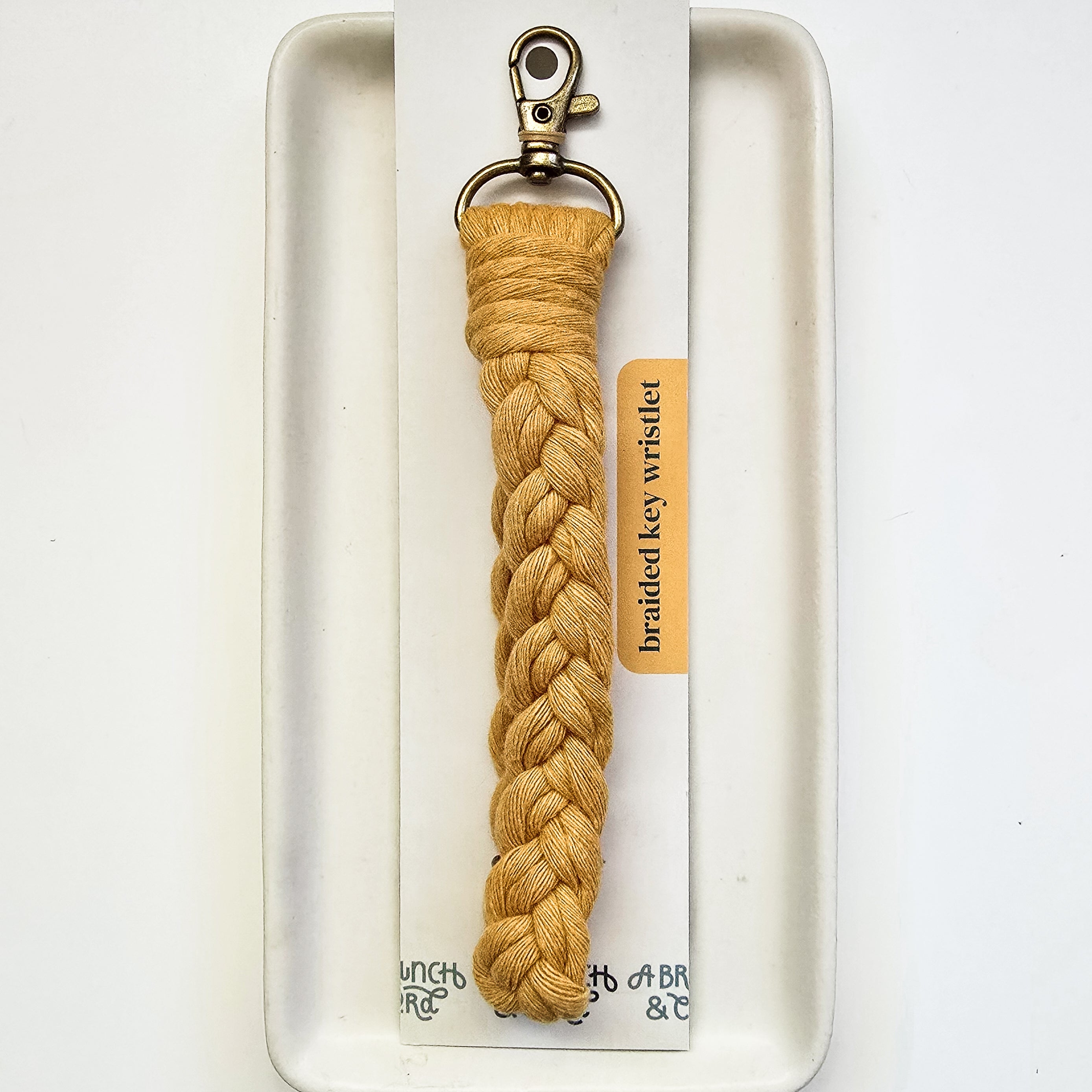 Nantucket buy Ivory Braided Cord Keychains