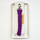 Macrame Braided Key Wristlet - Brights