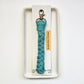 Macrame Braided Key Wristlet - Brights