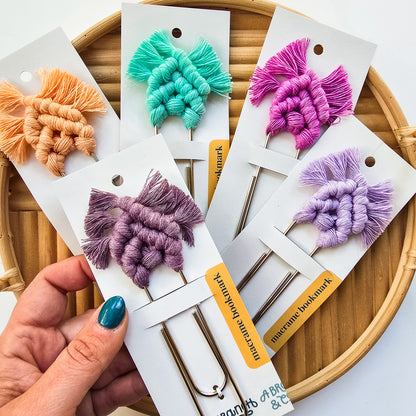 Macrame Pastel Bookmarks